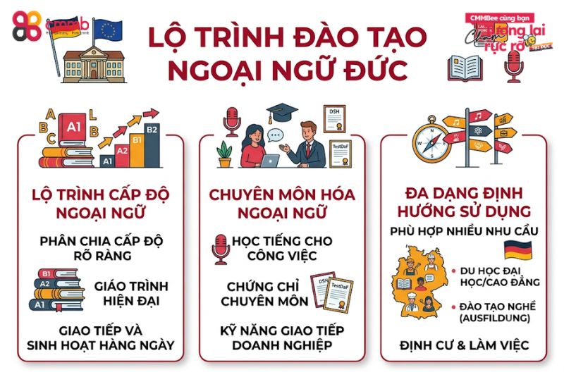 Trẻ Em Nên Bắt Đầu Học Tiếng Đức Từ Độ Tuổi Nào? 1 Chương trình đào tạo ngoại ngữ tại Đức như thế nào?