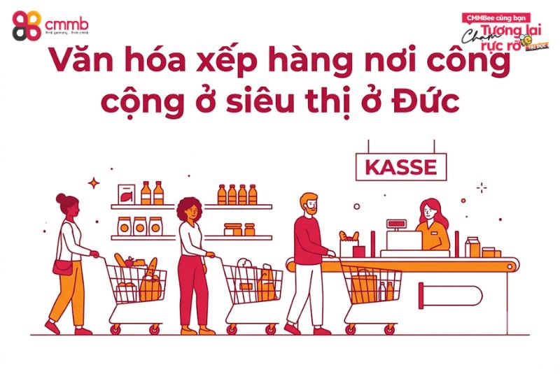 Văn hóa xếp hàng nơi công cộng nói chung và ở siêu thị ở Đức nói riêng