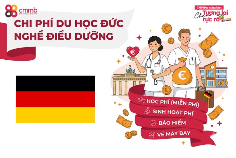 Chi phí du học Đức nghề điều dưỡng