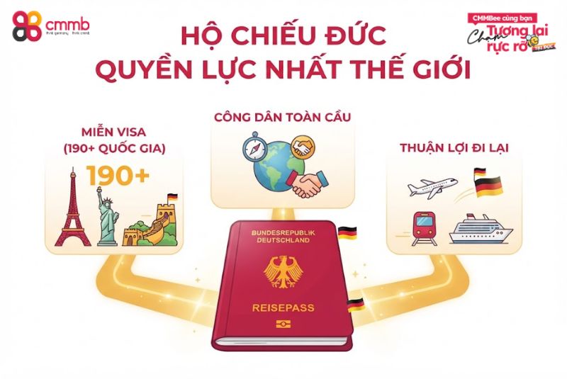 Hộ chiếu Đức quyền lực nhất Thế Giới 1 Hộ chiếu Đức quyền lực nhất thế giới