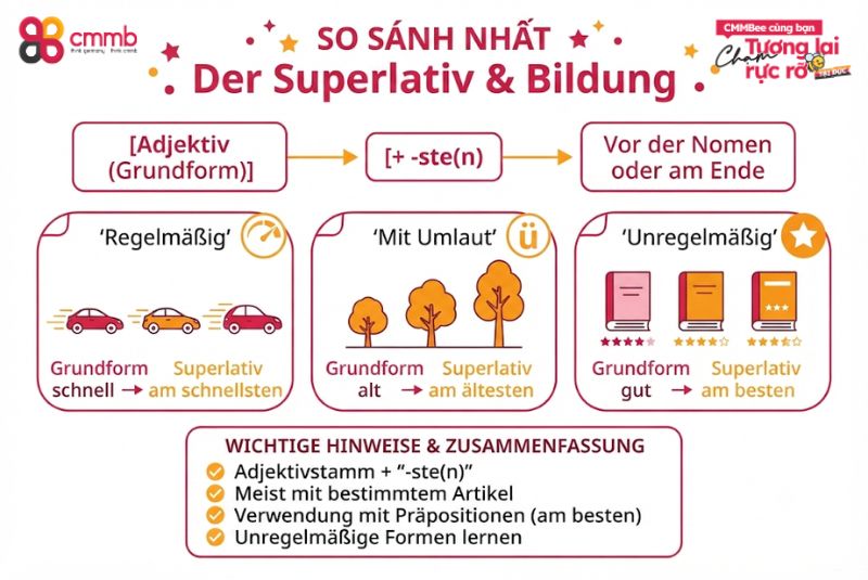 So sánh nhất - Superlativ