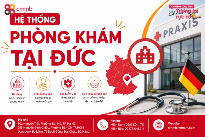 Hệ thống phòng khám tại Đức