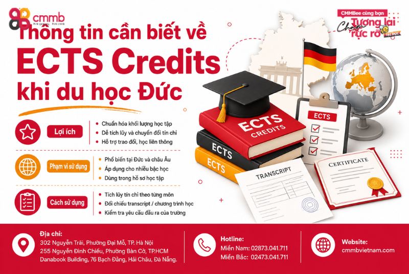 Ects Credits là gì? Thông tin cần biết về Ects Credits khi Du Học Đức 2 Thông tin cần biết về Ects Credits khi du học Đức
