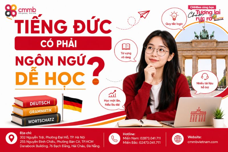 Tiếng Đức có phải ngôn ngữ dễ học không?