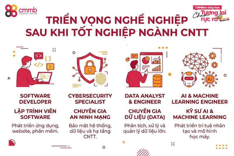 Du học Đức ngành công nghệ thông tin có thực sự triển vọng? 2 Triển vọng nghề nghiệp sau khi tốt nghiệp