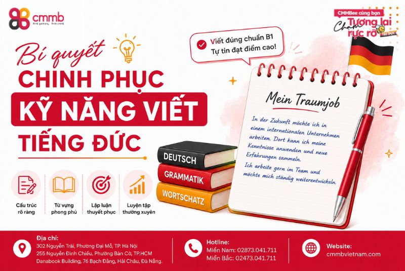 Các Bài Viết Mẫu B1 Tiếng Đức Giúp Bạn Học Tập Hiệu Quả 2 Bí quyết chinh phục kỹ năng viết tiếng Đức