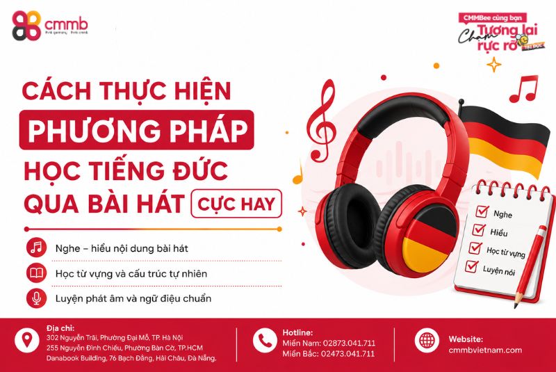 Học tiếng Đức Thành Thạo Thông Qua List Nhạc Tiếng Đức Cực Hay 3 Cách thực hiện phương pháp học tiếng Đức qua bài hát cực hay