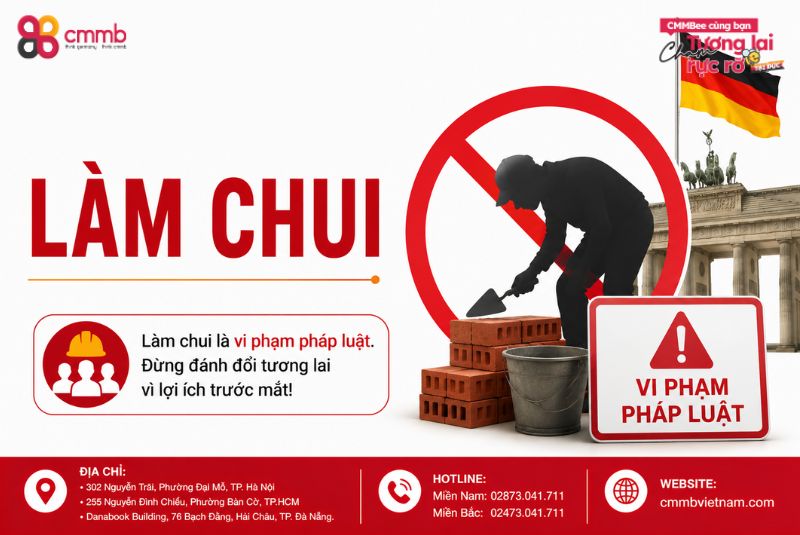 Làm chui - Điều cấm kỵ khi sống tại Đức