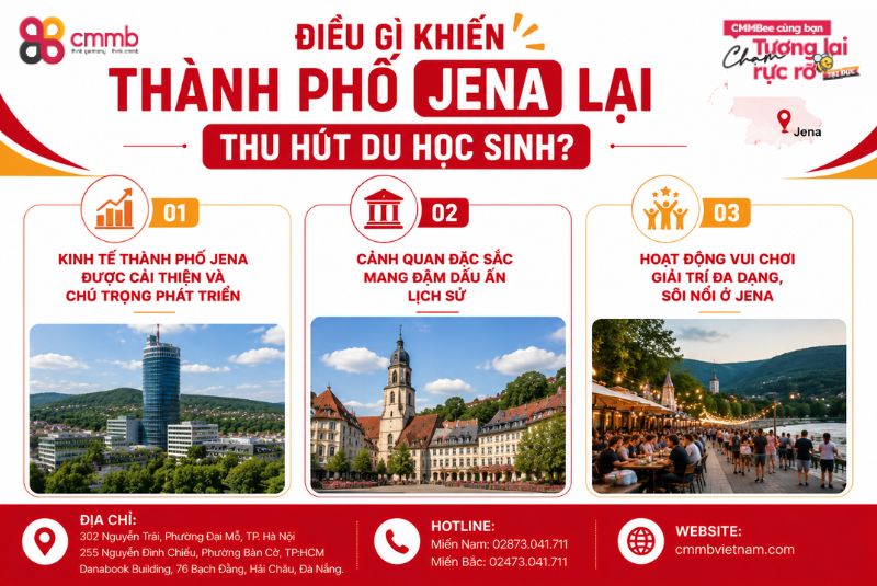 Điều gì thành phố Jena lại thu hút du học sinh?