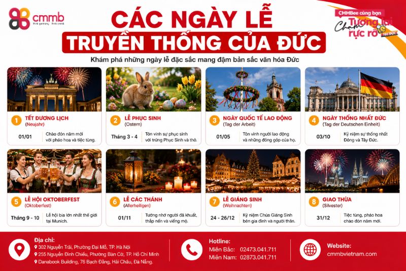 Khám phá nét phong tục tập quán truyền thống của Đức 2 Các ngày lễ truyền thống của Đức