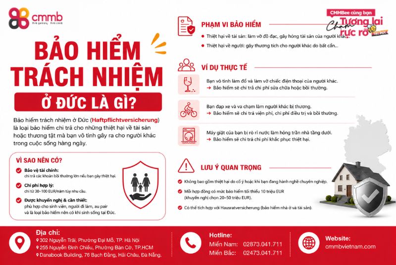 Bảo hiểm trách nhiệm ở Đức là gì?