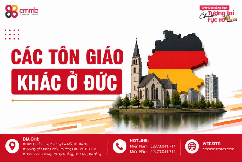 Tìm hiểu về Tôn giáo ở Đức để Du học Đức dễ dàng hơn 3 Các tôn giáo khác ở Đức