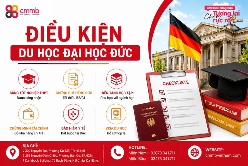 Xin Visa Du Học Đại Học Đức: Thủ Tục, Hồ Sơ, Quy Trình 1 Điều kiện du học đại học Đức