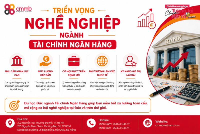 Du Học Đức Ngành Tài Chính Ngân Hàng Có Thực Sự Tốt? 2 Triển vọng nghề nghiệp