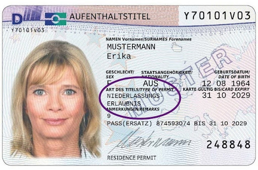 Giấy phép định cư ở Đức