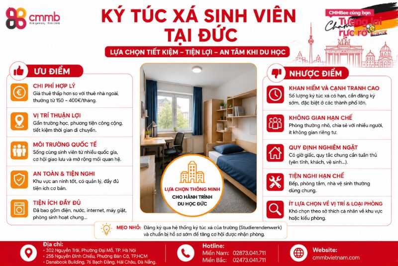 Ký túc xá sinh viên tại Đức