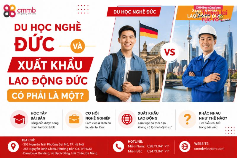 Du Học Nghề Đức Và Xuất Khẩu Lao Động Đức Có Phải Là Một?