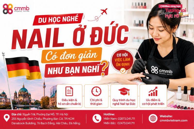 Du Học Nghề Nail Ở Đức Có Đơn Giản Như Bạn Nghĩ?