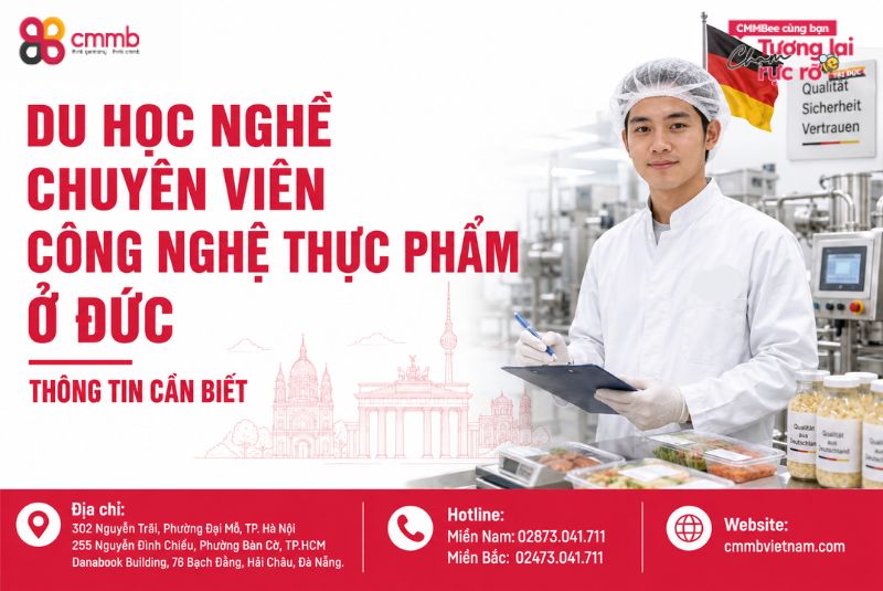 Du học nghề Chuyên viên công nghệ thực phẩm ở Đức
