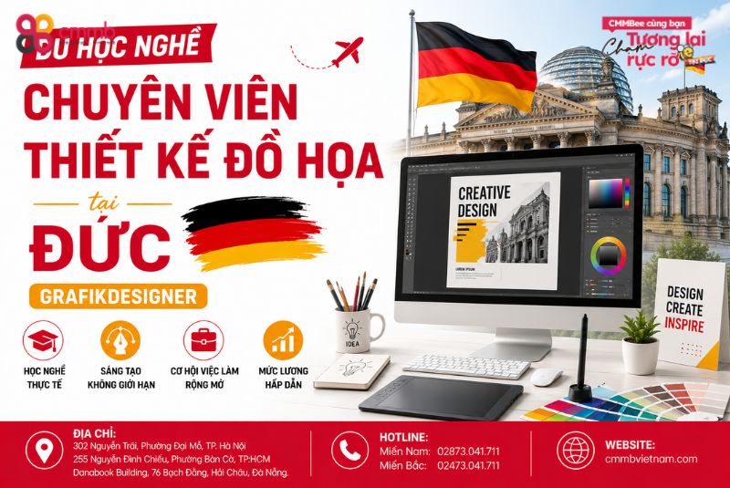 Du học nghề Chuyên viên thiết kế đồ họa tại Đức Grafikdesigner