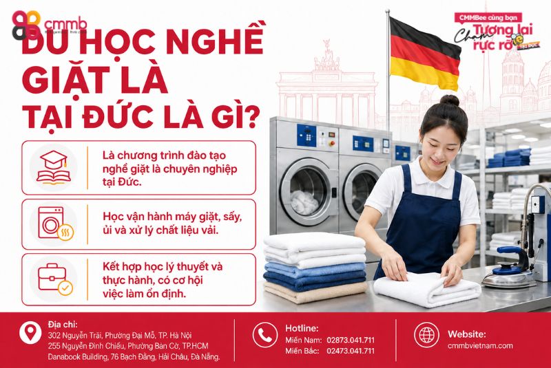 Thông tin về du học nghề giặt là tại Đức Textilreiniger 1 Du học nghề giặt là tại Đức là gì?