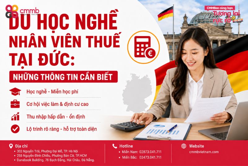 Du học nghề nhân viên thuế tại Đức: Những thông tin cần biết