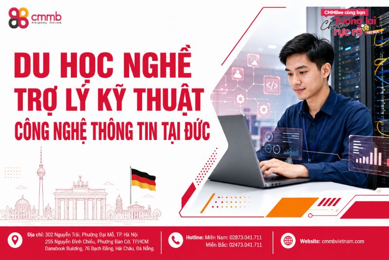 Du học nghề Trợ lý kỹ thuật công nghệ thông tin tại Đức