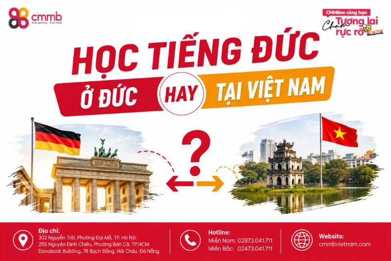 Nên chọn học tiếng Đức ở Đức hay học tại Việt Nam