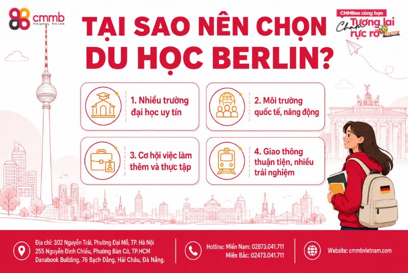 Tại sao nên chọn du học Berlin?