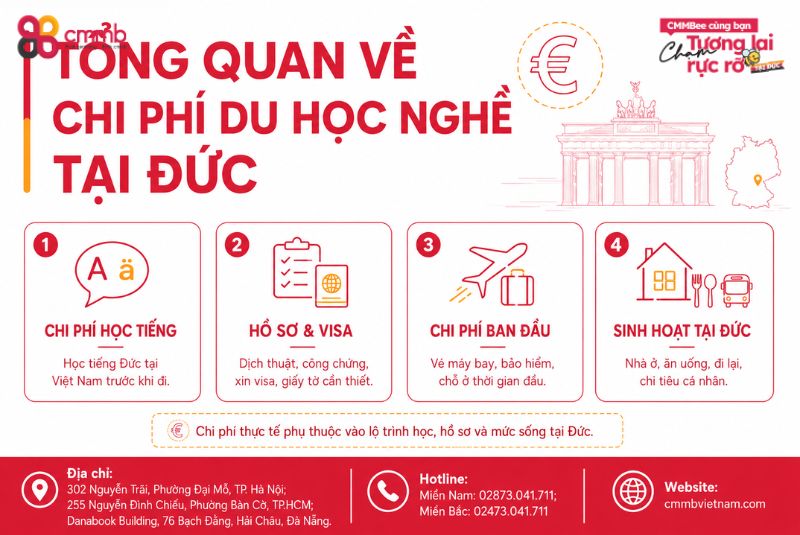 Tổng quan về chi phí du học nghề tại Đức