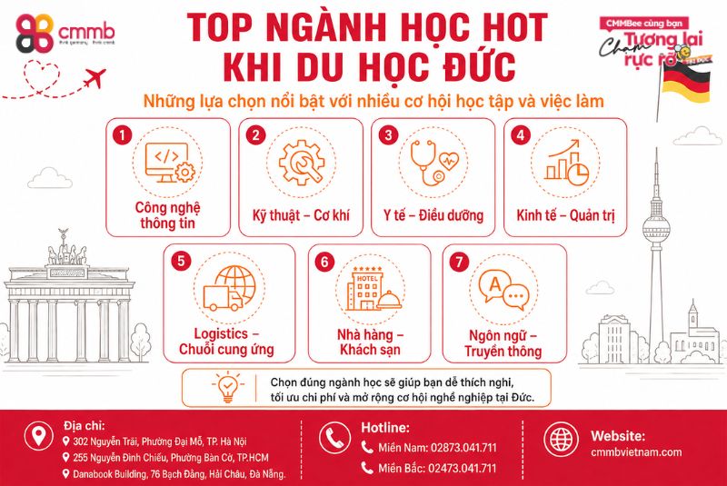 Du học Đức nên học ngành gì? Top những ngành du học HOT 2 Top ngành học "hot" khi du học Đức