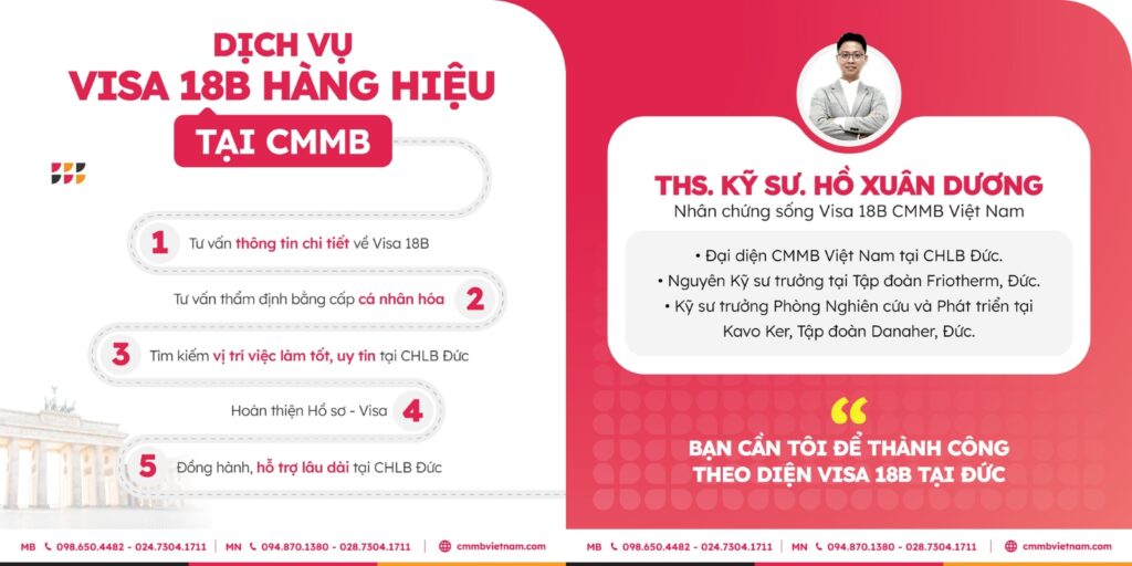 Du học Đức từ A-Z: Điều kiện, thủ tục, hồ sơ cần thiết 8 visa 18b cmmb viet nam