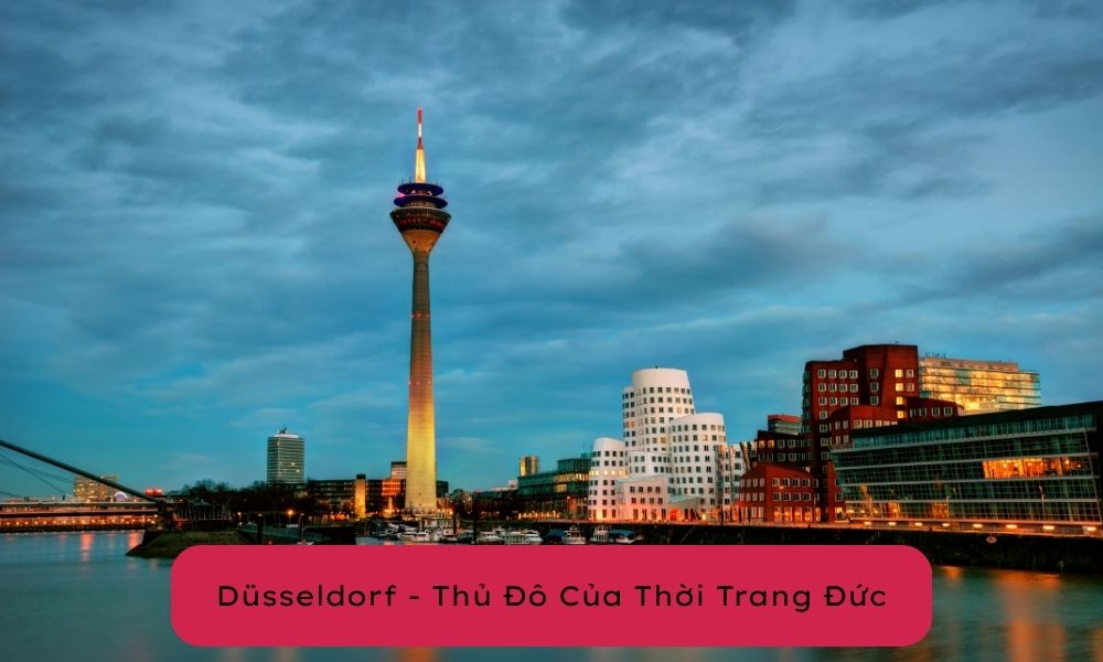 Tháp Rhine Dusseldorf