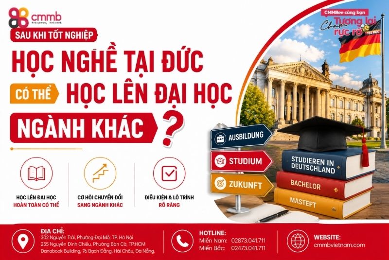 Sau Khi Tốt Nghiệp Học Nghề Tại Đức - Có Thể Học Lên Đại Học Ngành Khác Không?