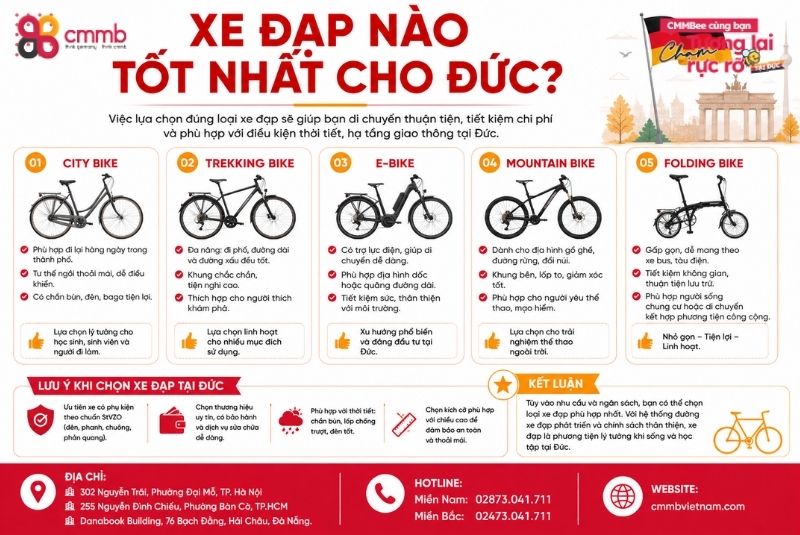 Mua Xe Đạp Ở Đức Dễ Dàng Với 5 Cách Thức Sau 2 Xe Đạp Nào Tốt Nhất Cho Đức?