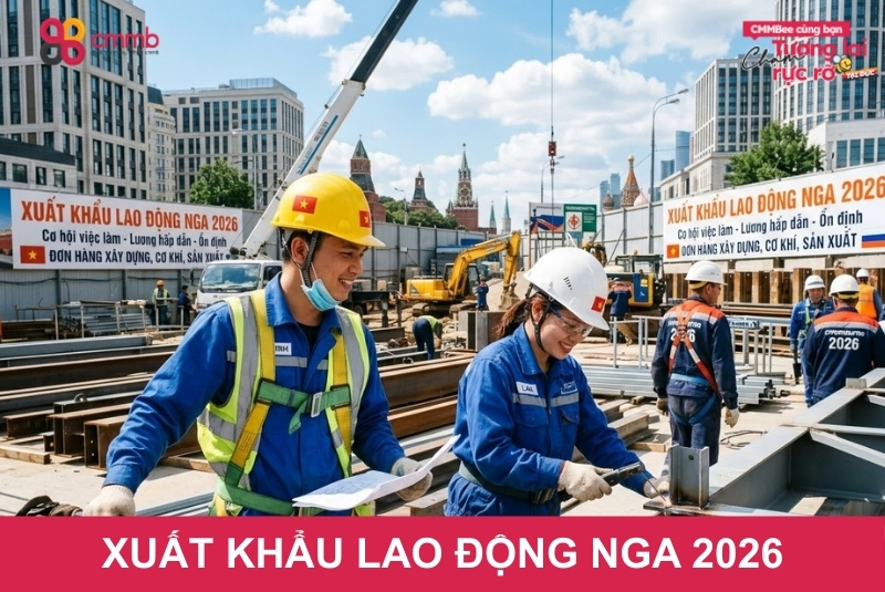 Xuất khẩu lao động Nga 2026