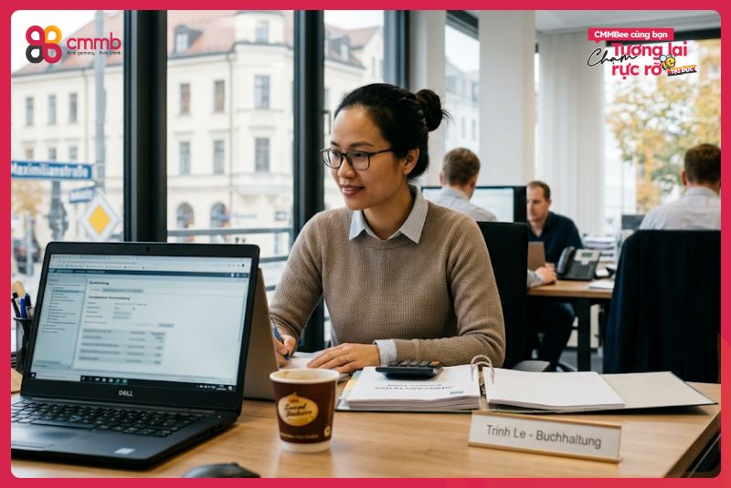 Visa 18B ngành kế toán: Điều kiện và quy trình mới nhất 3 Mức lương ngành kế toán tại Đức