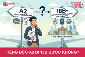 Tiếng Đức A2 đi 18B được không? Điều kiện đến cơ hội đậu hồ sơ