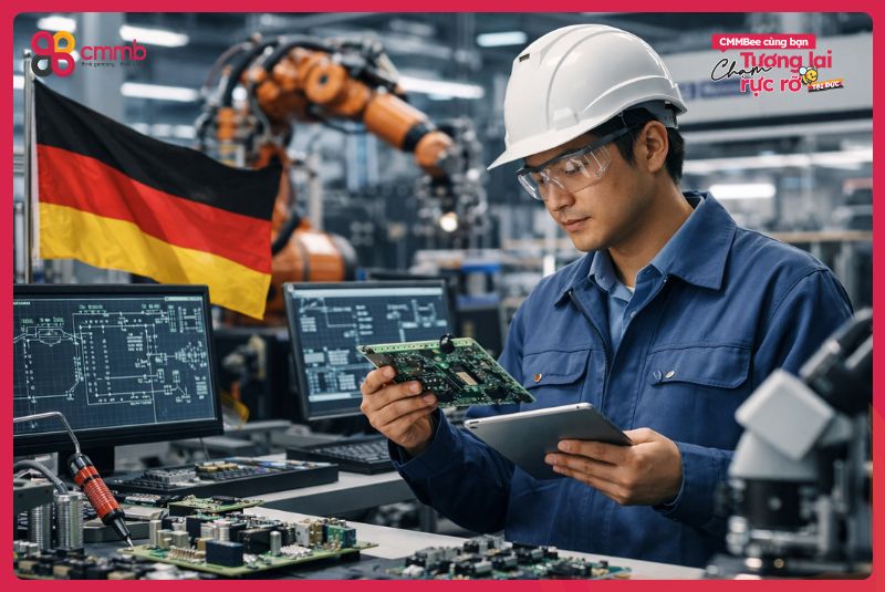 Visa 18B ngành điện: Điều kiện và ngành nghề hot 1 Vì sao ngành điện được ưu tiên tuyển dụng tại Đức?
