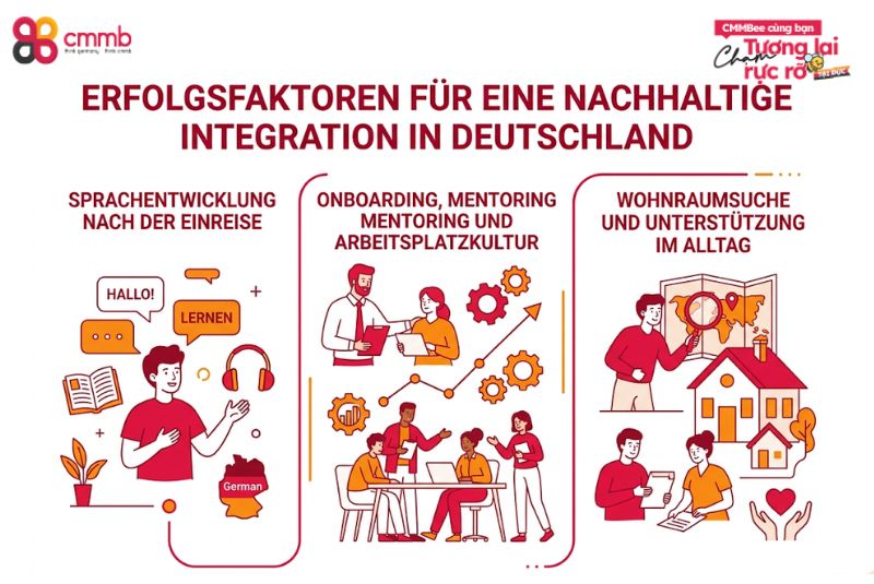 Erfolgsfaktoren für eine nachhaltige Integration in Deutschland