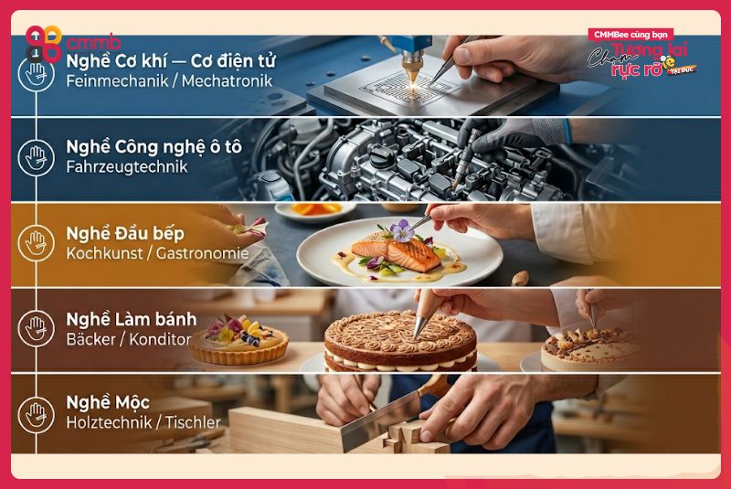 Người khéo tay nên du học nghề Đức ngành gì? 2 Người khéo tay nên du học nghề Đức ngành gì? 5 ngành phù hợp nhất