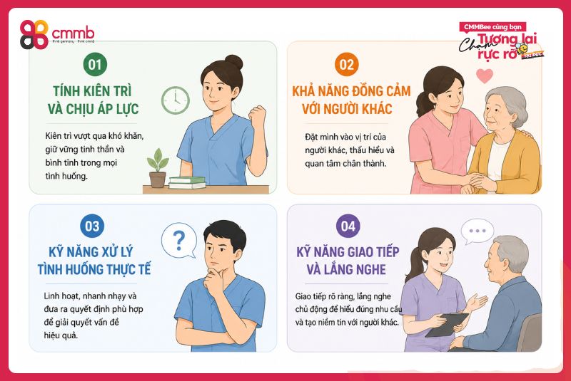 Người thích chăm sóc nên du học nghề Đức ngành gì? 2 Những tố chất để theo đuổi nhóm ngành chăm sóc tại Đức