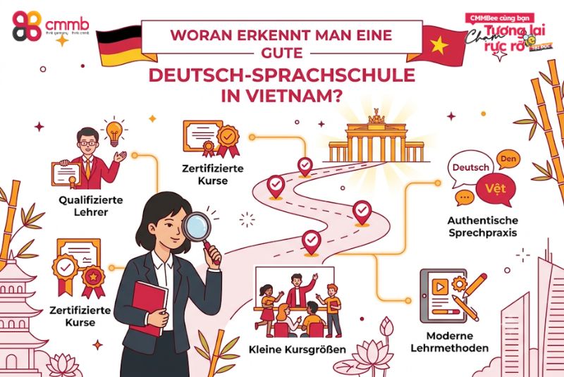 Woran erkennt man eine gute Deutsch-Sprachschule in Vietnam?