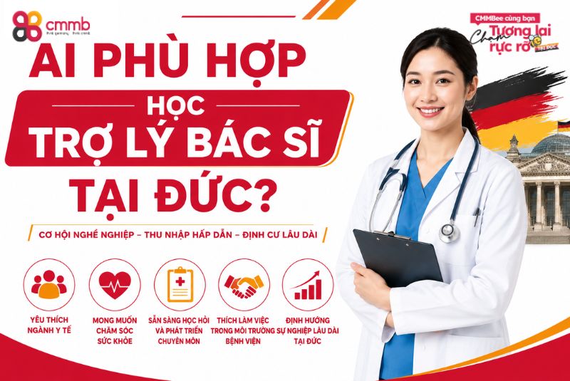 Ai phù hợp học trợ lý bác sĩ tại Đức? Top 5 Tố chất cần có