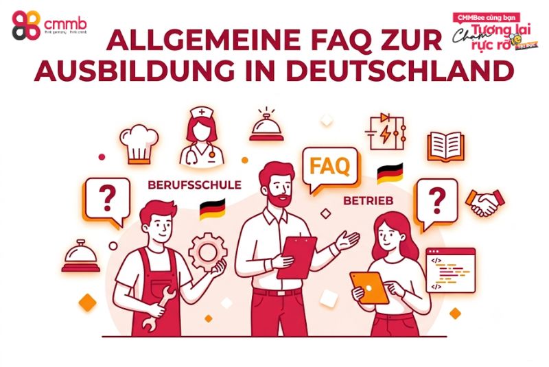 Allgemeine FAQ zur Ausbildung in Deutschland
