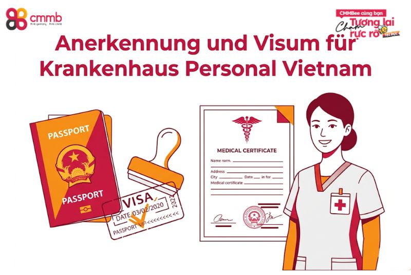 Anerkennung und Visum für Krankenhaus Personal Vietnam