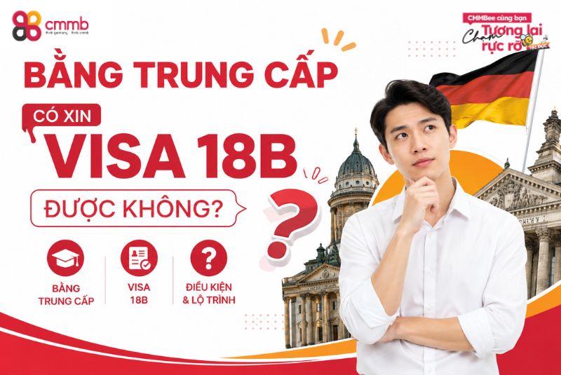 Bằng trung cấp có xin visa 18B được không? Cập nhật 2026