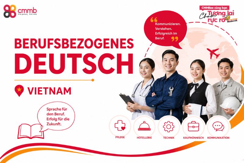 Berufsbezogenes Deutsch Vietnam für Arbeit, Ausbildung