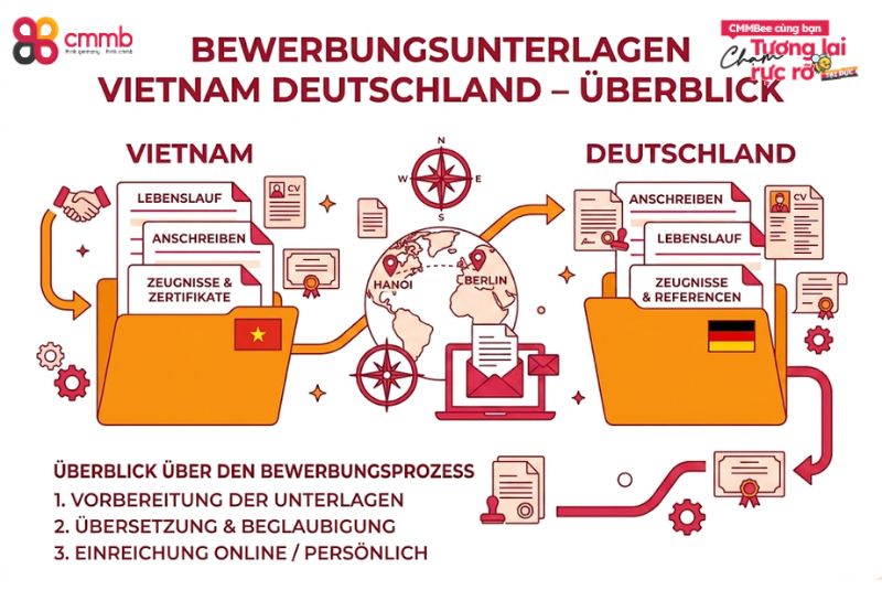 Bewerbungsunterlagen Vietnam Deutschland – Überblick