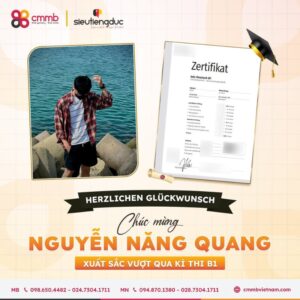 Trang chủ 38 Học viên đỗ B1 Tháng 5/2026